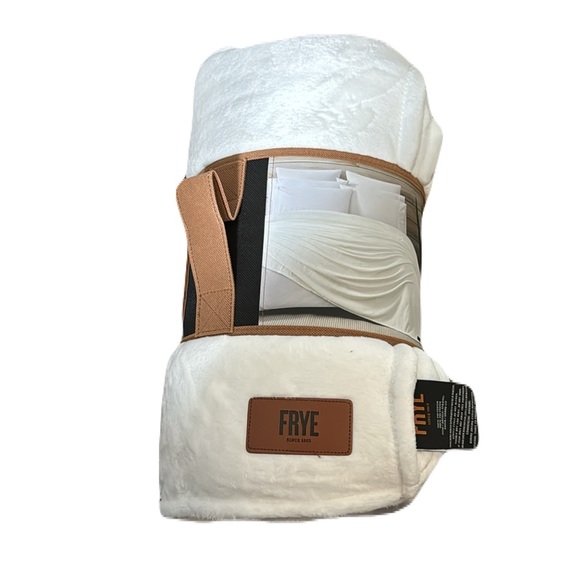 Frye Other - *NEW* Frye Blanket Throw Queen Size 98” X 92” White